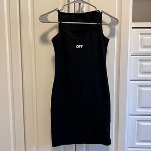 Off-white Tank Dress